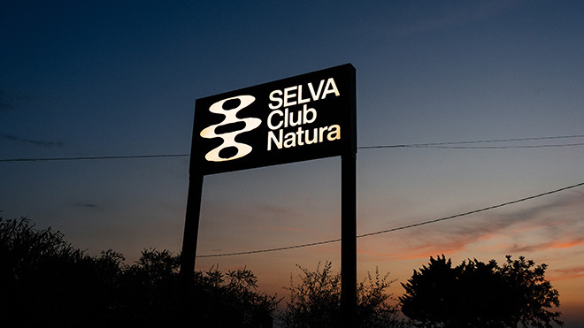 Танцпол SELVA просто неба з деревом у центрі